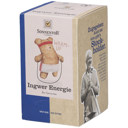 SonnentoR® Thé énergie au gingembre (18 sachets)