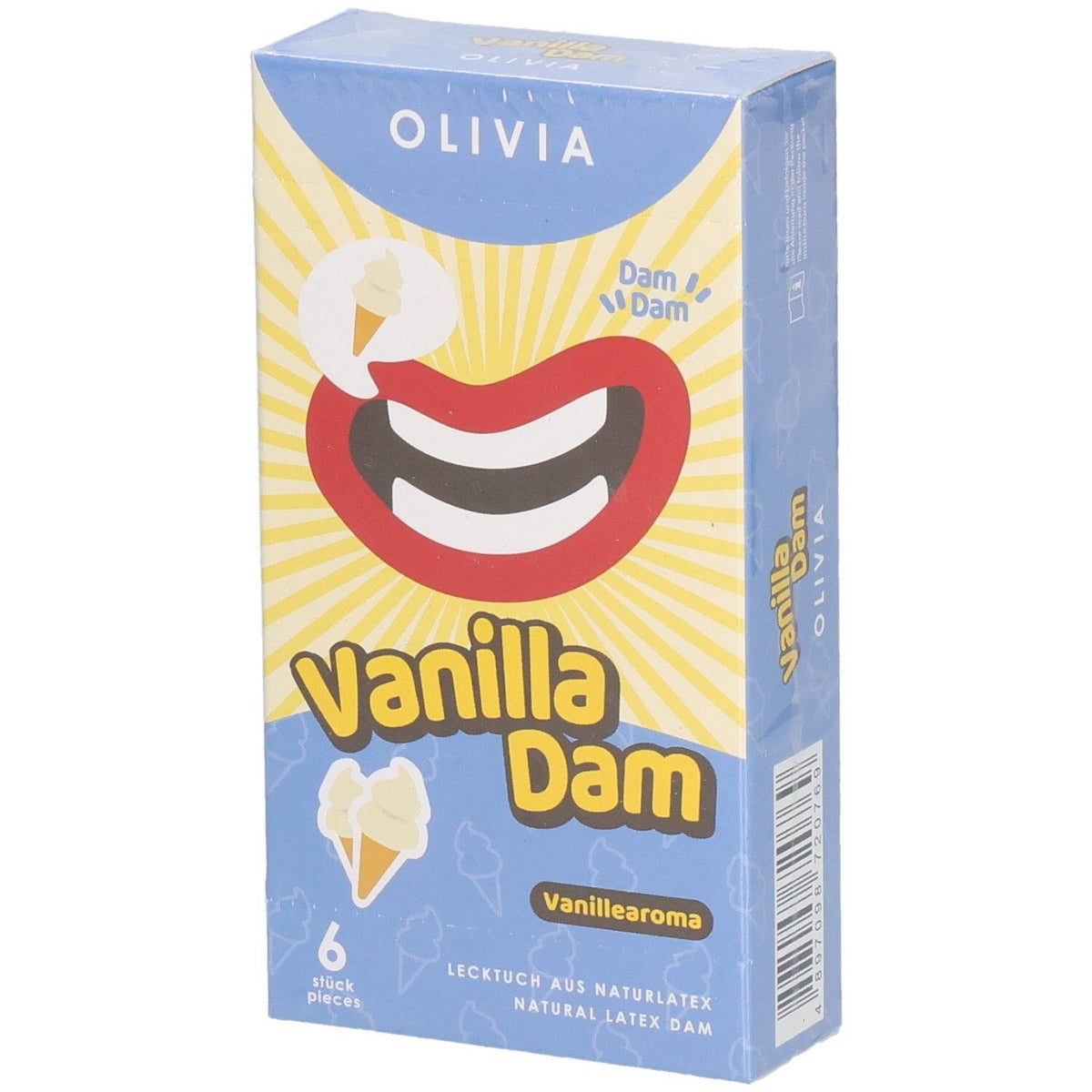 OLIVIA Digues buccales Vanille (6 pièces)