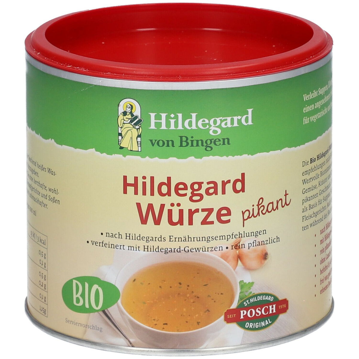 Hildegard assaisonnement piquant bio (400 g)