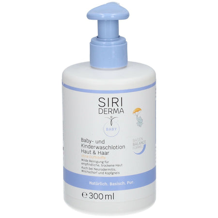 SIRIDERMA lotion lavante bébé et enfant peau et cheveux (300 ml)