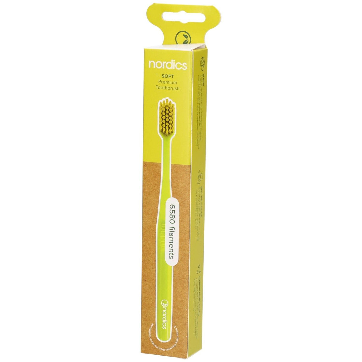 Nordics brosse à dents vert (1 pièce)