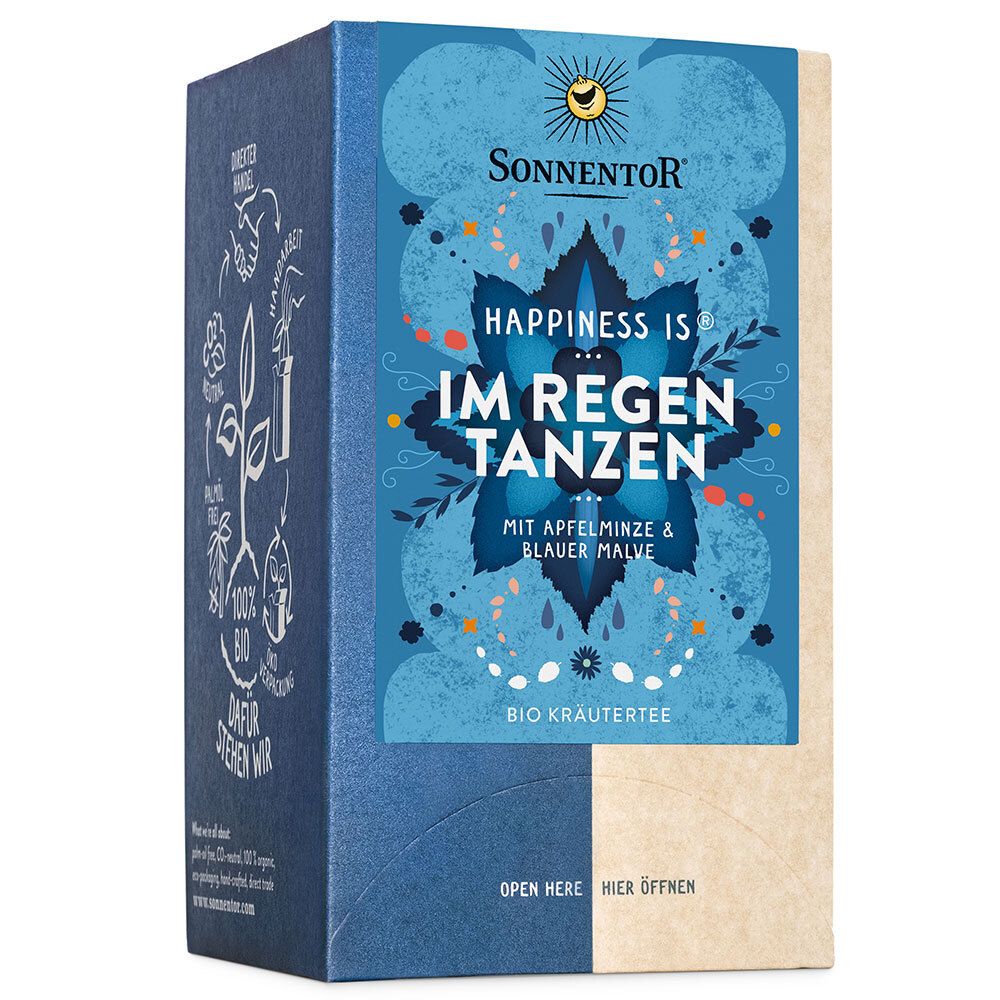 SonnentoR® HAPPINESS IS® Im Regen tanzen thé (18 sachets)