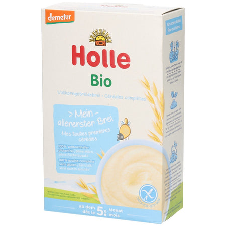 Holle Bouillie de céréales complètes bio – Ma toute première bouillie, dès le 5ème mois (250 g)