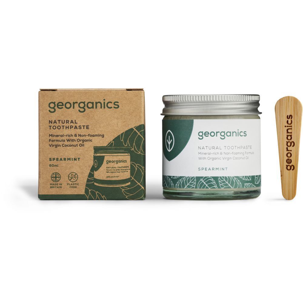 georganics Dentifrice riche en minéraux Menthe verte (60 ml)
