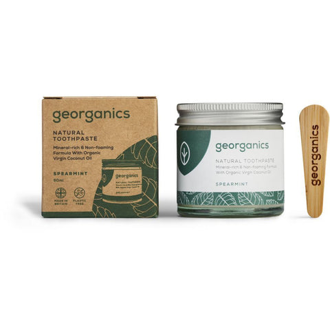 georganics Dentifrice riche en minéraux Menthe verte (60 ml)