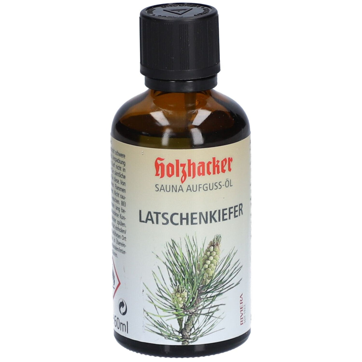 Holzhacker Huile de sauna au pin de montagne (60 ml)