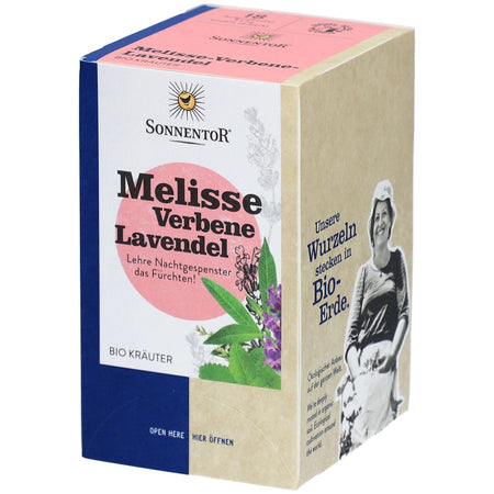 SONNENTOR® Mélisse-Verbène-Lavande (18 pièces)
