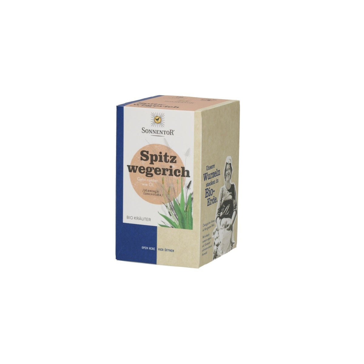 SONNENTOR® Plantain lancéolé (18 sachets)