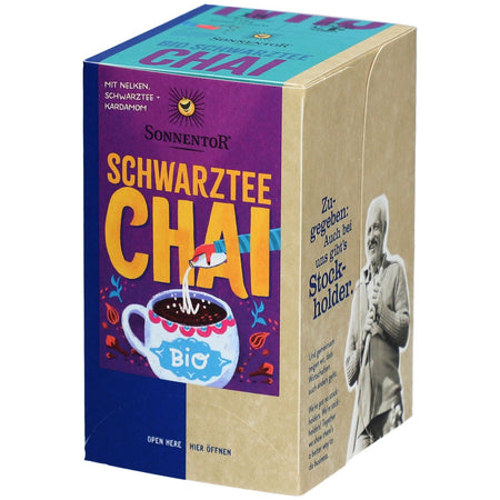 SonnentoR thé noir Chai (18 pièces)