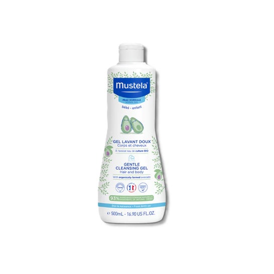 Mustela Gel lavant doux bio à l'avocat bio (500 ml)