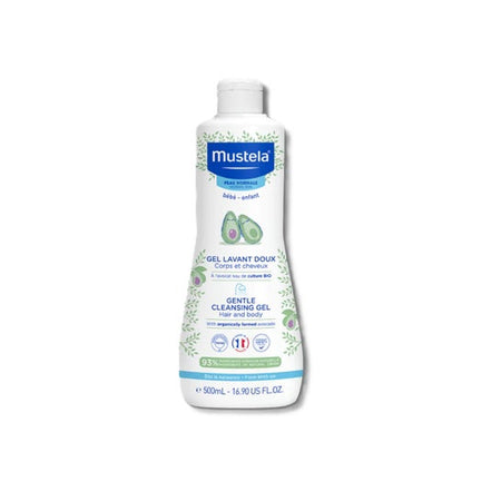 Mustela Gel lavant doux bio à l'avocat bio (500 ml)