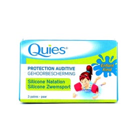 Quies Bouchon D'Oreille En Silicone 3 Paires