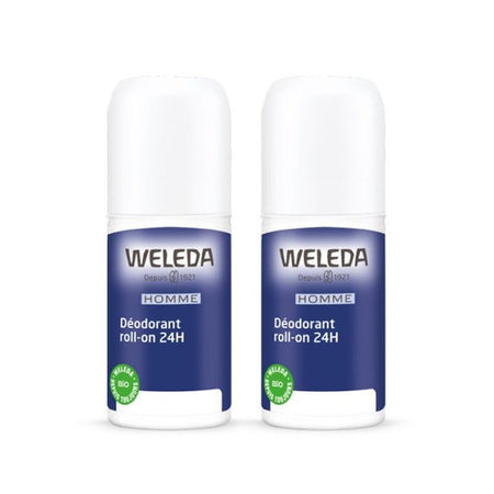 Weleda Homme Déodorant Roll-On 24H 2x50ml