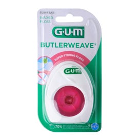 GUM Butlerweave soie dentaire avec cire 55 m