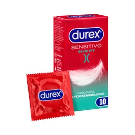 Durex Sensitive Slim Fit préservatifs (10 pièces)