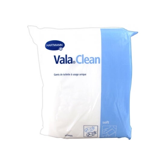 Hartmann Vala Clean gants de toilette usage unique (50 pièces)