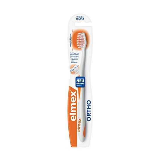 Elmex Brosse à dents Ortho souple 1 brosse à dents