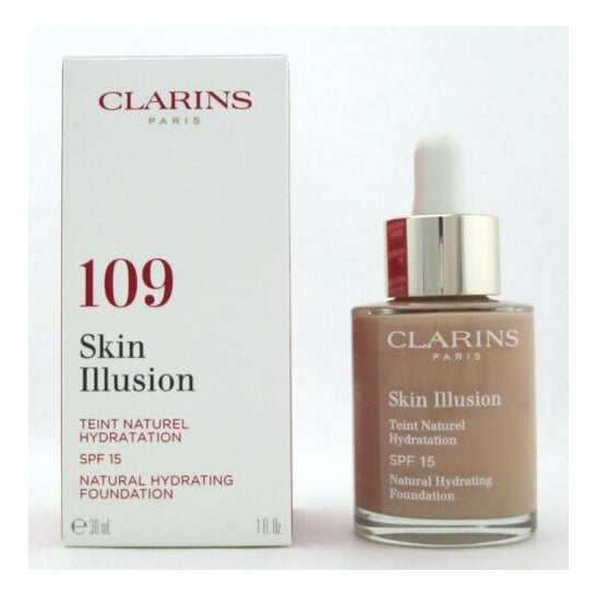 Clarins Skin Illusion Teint Naturel Hydratation SPF15 109 Blé 30ml