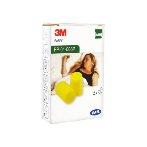3M™ 1100P Foam Earplugs 2 Pairs