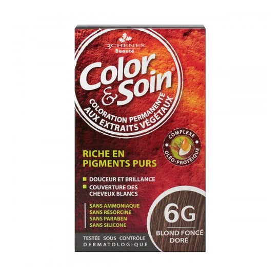 Les 3 Chenes Color/Soin Blond Foncé Doré 6G