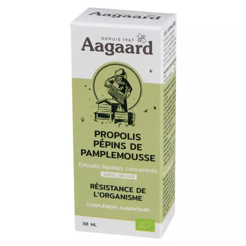 Aagaard Propolis Drops Propolis and Grapefruit Seed 30ml