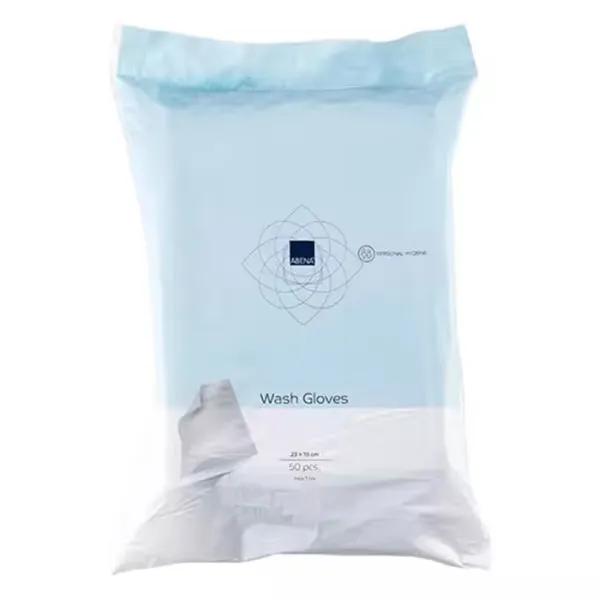Abena Frantex Gants de Toilette Jetables 16 x 23cm 50 unités