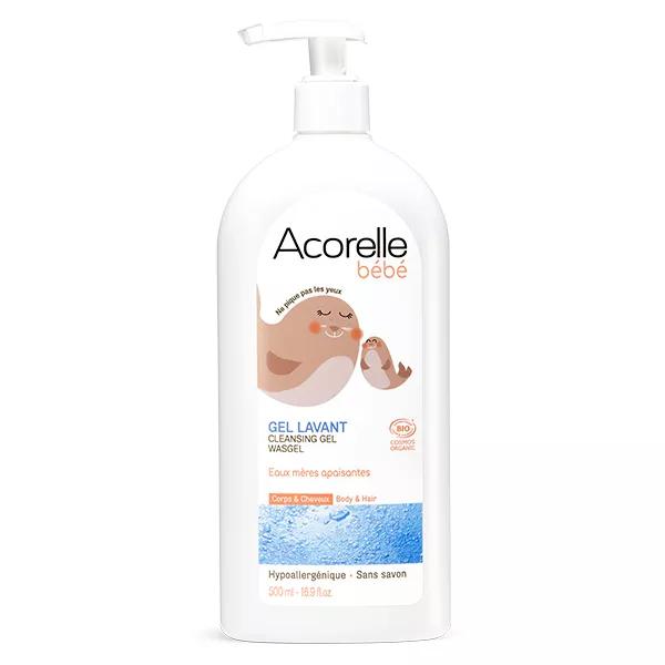 Acorelle Bébé Gel Lavant Corps et Cheveux (500 ml)