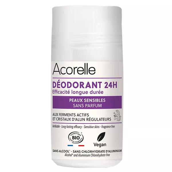 Acorelle Déodorant roll-on 24h peaux sensibles (50 ml)