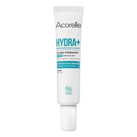 Acorelle Hydra+ Organic Facial Moisturizing Fluid SPF20 40ml
