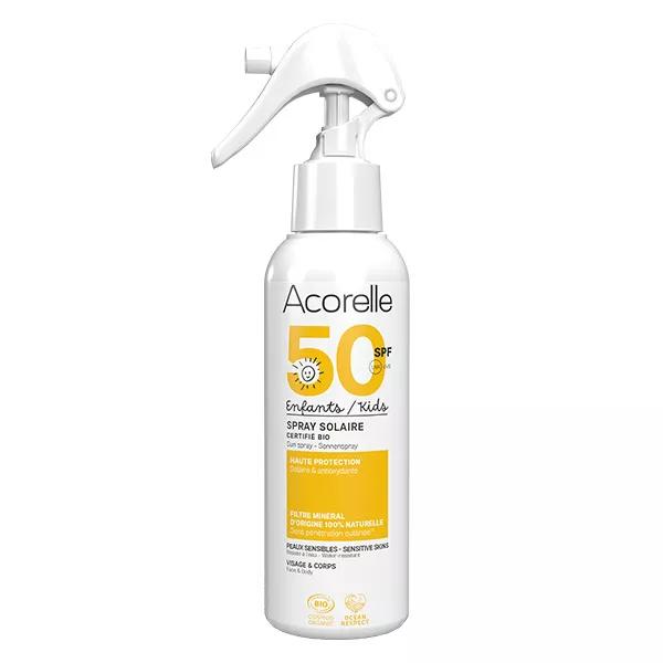 Acorelle Spray Solaire Enfants Bio SPF 50 (150 ml)
