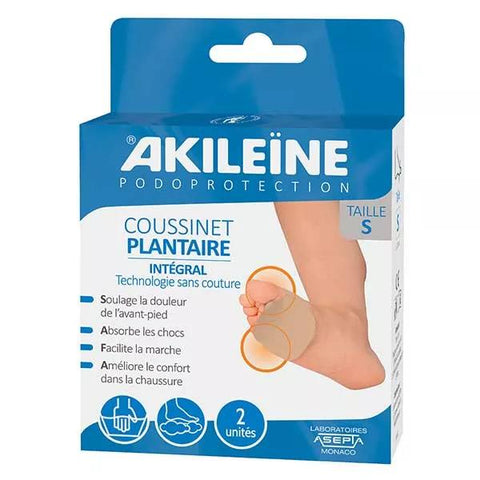Akileine Full Plantar Cushion Size S Box of 2