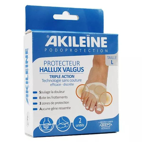 Akileïne Podoprotection Bunion Protector Triple Action Size L