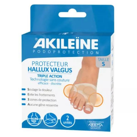 Akileïne Podoprotection Bunion Protector Triple Action Size S