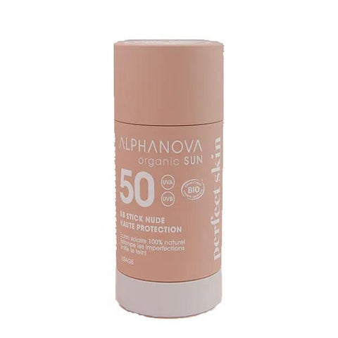 Alphanova Organic Sun BB stick nude skin perfect SPF50 bio* solaire (15 g)