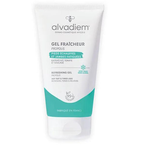 Alvadiem Foot Care Cooling Gel for Overheated Feet and Tired Legs 150ml