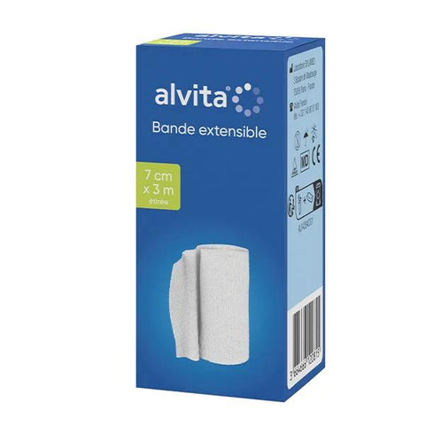 Alvita Elastic Bandage 7cm x 3m 1 unit