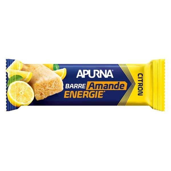 Apurna Barre Energie Ultra Fondante Citron Amande (25 g)