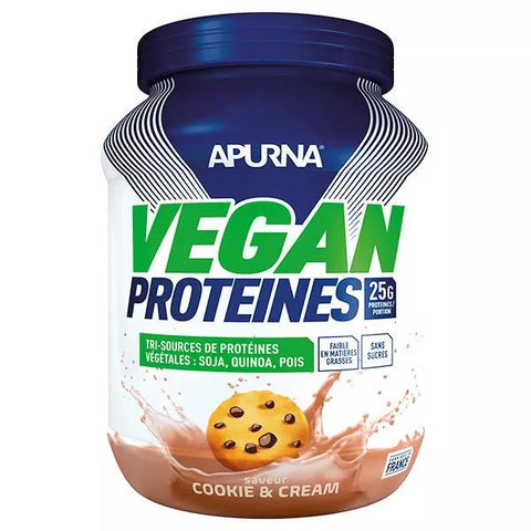 Apurna Vegan Protein Cookie & Cream 660g