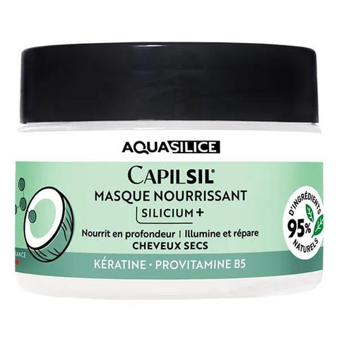 Aquasilice Hair Mask Silicon and Keratin Mango Coconut Scent 250ml