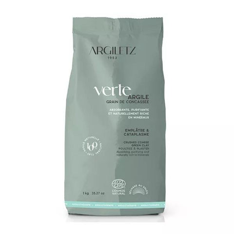 Argiletz Argile verte concassée sachet de 1kg