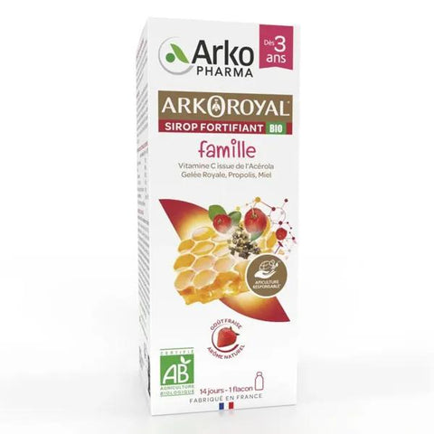 Arkopharma Arkoroyal Organic Junior Fortifying Syrup 140ml