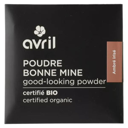 Avril Teint Recharge Poudre Bonne Mine Ambré Irisé Bio 11 g