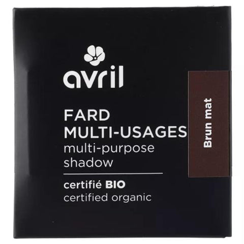 Avril Yeux Fard Multi-Usages Brun Mat Bio (2,5 g)