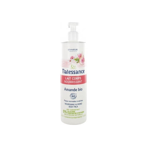 Natessance Organic Almond Body Milk (400 ml)