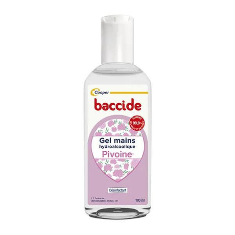 BACCIDE Hand Sanitizer Gel Peony Scent 100ml