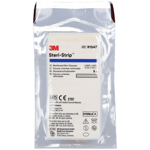 3M™ Steri-Strip™ 12 mm x 100 mm — 6 pieces