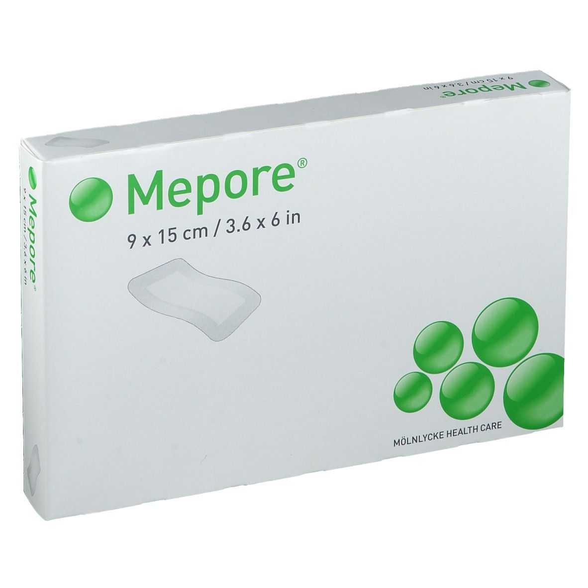 Mepore pansements stériles 9 x 15 cm (5 pièces)