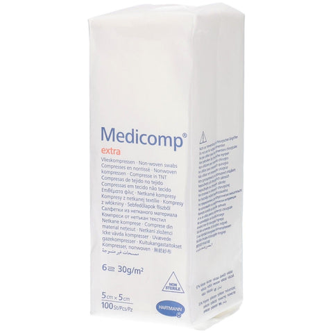 Hartmann Medicomp Compresse 6 Plis 5 x 5cm 421831