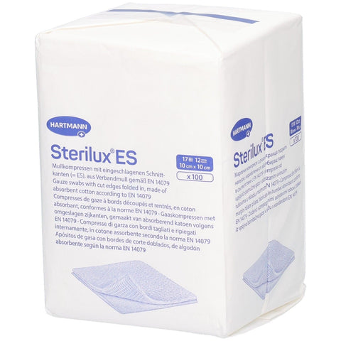 Hartmann Sterilux ES Compresse 12 Plis 10 x 10cm (100 pièces)