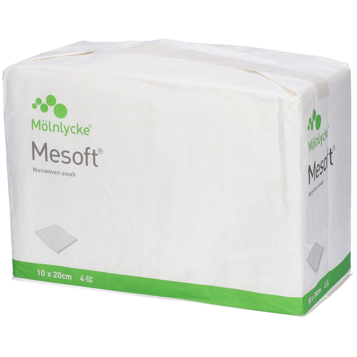 Mesoft Compresse Non Stérile 4 Plis 10x20 cm 156415